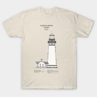 Yaquina Head Light Lighthouse - Oregon - SBDpng T-Shirt